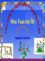 NHÂN một số THẬP PHÂN với 10, 100,1000 