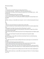 Tổng hợp đề thi cuối kỳ Quản trị chiến lược cô Trang FTU