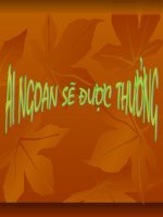 kể chuyện ai ngoan sẽ được thưởng 