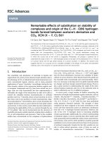 Remarkable effect 2014 RSC advanced 