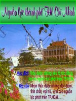 Nhận thức được những đặc điểm, tính chất, vai trò, vị trí của nguồn lực phát triển TP HCM 