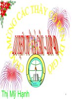 Bài giảng danh từ chung và danh từ riêng LTVC lớp 4 