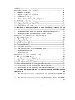 Phân tích đa dạng ADN tập đoàn một số giống cây lấy dầu (lạc, vừng) và đánh giá mức độ thay đổi phân tử của các dòng cây mới chọn tạo được
