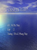 chính tả người thầy cũ 