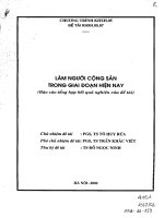 Làm người cộng sản trong giai đoạn hiện nay 