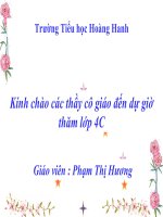 Luyện tập về động từ LTVC lớp 4 5 