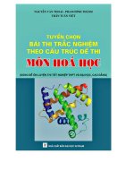 Tuyen chon bai thi trac nghiem theo cau truc hoa hoc 12 