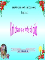 Ôn tập về dấu câu (dấu hai chấm) môn LTVC lớp 5 