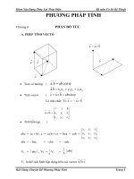 Giáo trình phương pháp tính chương 1 