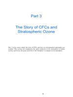 the story of CFCs and stratospheric ozone