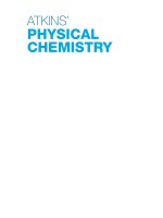 Physical chemistry (8th ed) atkins 