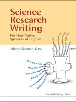 Science research writing hilary glasman deal 2010 
