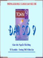 ôn tập chương 1 tiết 1 đại số 9 