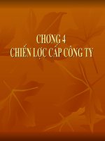 Slide Quản trị chiến lược chương 4 cô Trang FTU