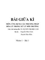Xử lý nước rỉ rác bằng quy trình công nghệ mới 