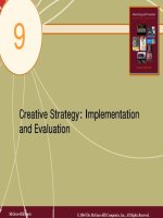 chap09 creative strategy implementation and evaluation 5673