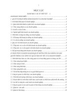 Hướng dẫn ĐỀ XUẤT HƯỚNG ĐỀ TÀI KHÓA LUẬN Công ty Cổ phần Đầu tư xây dựng và Thương mại Tam Sơn