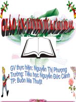 Bài giảng động từ LTVC lớp 4 