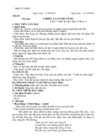 giáo án dự thi chiếc lá cuối cùng