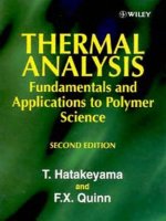Thermal analysis fundamentals and applications to polymer science   hatakeyama, t   quinn, f x  