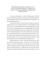 TIỂU LUẬN   NHỮNG BIỂU HIỆN mới TRONG HOẠT ĐỘNG của các CÔNG TY XUYÊN QUỐC GIA HIỆN đại   ý NGHĨA đối với VIỆC đổi mới và sắp xếp các DOANH NGHIỆP NHÀ nước ở nước TA HIỆN NAY