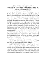 TIỂU LUẬN   NHỮNG vấn đề lý LUẬN TRONG tác PHẨM NHÀ nước và CÁCH MẠNG của lê NIN   ý NGHĨA TRONG CÔNG CUỘC đổi mới ở nước TA HIỆN NAY