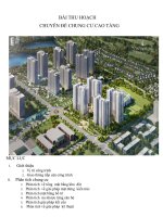 BÀI THU HOẠCH CHUNG CƯ