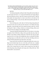 bài học KINH NGHIỆM độc lập, tự CHỦ, SÁNG tạo, tự lực, tự CƯỜNG, tìm RA CON ĐƯỜNG THÍCH hợp THỰC HIỆN mục TIÊU cụ THỂ PHÙ hợp với điều KIỆN VIỆT NAM   ý NGHĨA CÔNG CUỘC đổi mới