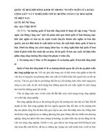 TIỂU LUẬN   QUỐC tế hóa đời SỐNG KINH tế TRONG TUYÊN NGÔN ĐẢNG CỘNG sản   ý NGHĨA đối với XU HƯỚNG TOÀN cầu hóa KINH tế HIỆN NAY