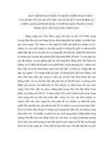 TIỂU LUẬN   QUÁ TRÌNH HÌNH THÀNH NHẬN THỨC của ĐẢNG về GIẢI QUYẾT mối QUAN hệ GIỮA HAI NHIỆM vụ CHIẾN lược ĐÁNH đế QUỐC và PHONG KIẾN TRONG CÁCH MẠNG dân tộc dân CHỦ NHÂN dân