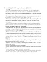 câu hỏi địa lý du lịch