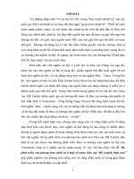 TIỂU LUẬN   sự PHÁT TRIỂN PHONG TRÀO CÁNH tả ở một số nước KHU vực mỹ LA TINH HIỆN NAY