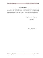 Hoàn thiện quy trình kiểm toán khoản mục doanh thu bán hàng và cung cấp dịch vụ trong kiểm toán BCTC do công ty TNHH kiểm toán quốc gia VIA thực hiện 