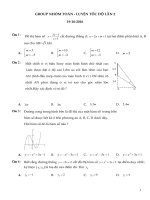 Tuyển tập các đề thi môn Toán