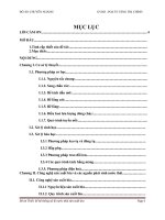 ĐỒ án CHUYÊN NGÀNH xử lý chất thải nhà máy bia