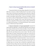 TIỂU LUẬN - CÔNG TÁC TƯ TƯỞNG TRONG QUÁ TRÌNH ĐỔI MỚI ĐẤT NƯỚC THEO TƯ TƯỞNG HỒ CHÍ MINH