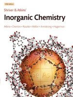 Inorganic chemistry shriver and atkins, atkins, overton, rourke, weller, armstrong, hagerman 
