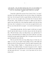 TIỂU LUẬN   CON NGƯỜI, yếu tố hợp THÀNH hệ THỐNG xã hội TRONG tác PHẨM   CON NGƯỜI TRONG QUẢN lý xã hội   của a g AFANAXEP   ý NGHĨA THỰC TIỄN của vấn đề