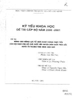 Nâng cao năng lực tổ chức hoạt động thực tiễn của đội ngũ cán bộ chủ chốt cấp huyện biên giới phía bắc nước ta trong tình hình hiện nay 