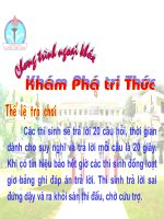 KHAM PHA TRI THUC 
