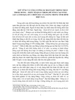 TIỂU LUẬN   GIỮ VỮNG và TĂNG CƯỜNG đoàn kết THỐNG NHẤT TRONG ĐẢNG, NHÂN tố QUYẾT ĐỊNH để NÂNG CAO NĂNG lực LÃNH đạo và sức CHIẾN đấu của ĐẢNG TA HIỆN NAY