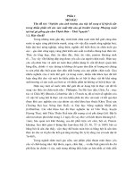 Nghiên cứu ảnh hưởng của việc bổ sung tỉ lệ bột lá sắn trong khẩu phần tới sức sản xuất thịt của gà broiler Lương Phượng nuôi tại trại gà giống gia cầm Thịnh Đán – Thái Nguyên