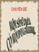 CHUYÊN đề một số bài TOÁN có nội DUNG HÌNH học 