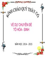 Sử dụng thí nghiệm có hiệu quả trong giảng dạy môn hóa học 9