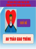 Chủ đề an toàn giao thông 