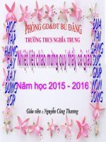 Bài 1  mở đầu môn hoá học 