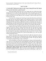 Đánh giá tác động của thực trạng sử dụng đất vùng Tây Nguyên đến quá trình hình thành và thoái hóa đất