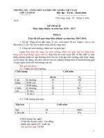 Kế hoạch năm học của hiệu phó