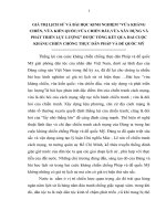 TIỂU LUẬN   bài học KINH NGHIỆM vừa KHÁNG CHIẾN vừa KIẾN QUỐC, vừa CHIẾN đấu vừa xây DỰNG QUA HAI CUỘC KHÁNG CHIẾN CHỐNG PHÁP và CHỐNG mỹ, cứu nước