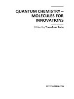 Quantum chemistry   molecules for innovations t  tada 